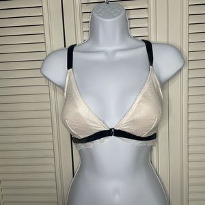 Victoria’s Secret white lace bralette size large